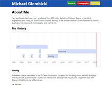 Tablet Screenshot of glombicki.com